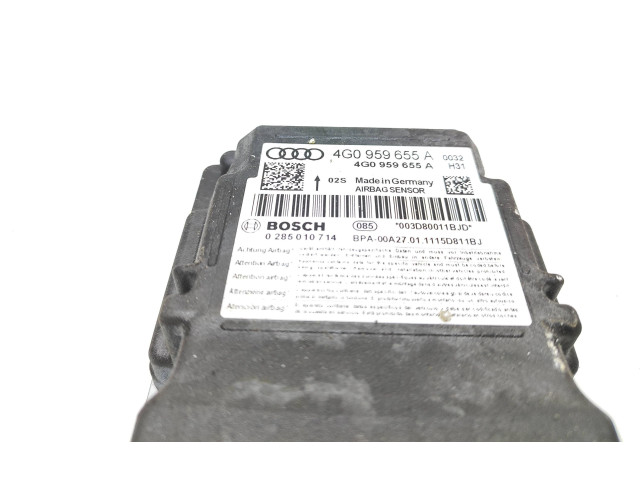 Блок подушек безопасности 4G0959655A, 0285010714 Audi A7 S7 4G