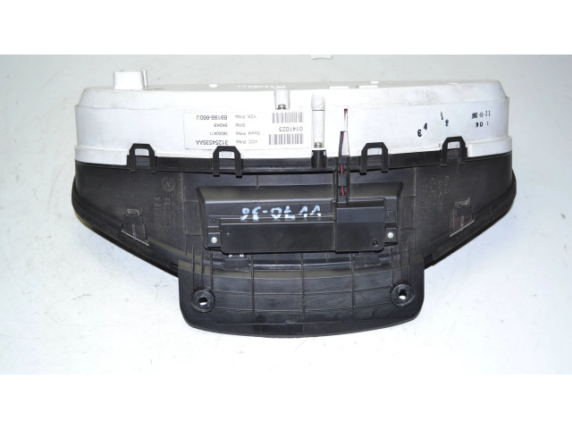 Панель приборов 31254535, 69199660U Volvo V70