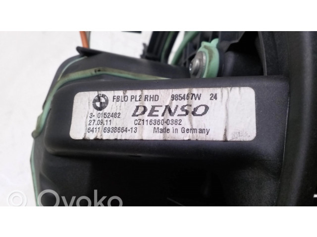 Вентилятор печки 3H0152482, 985467W BMW 1 E82 E88