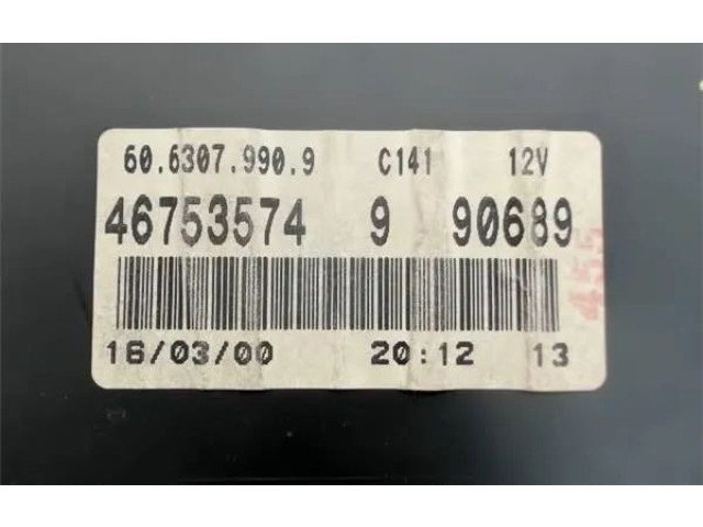 Přístrojová deska  Fiat Punto Evo 2000 6063079909, 46753574  