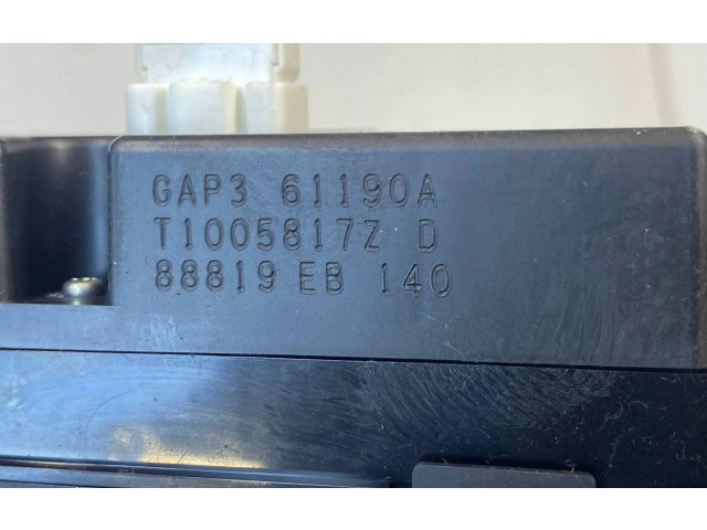 Блок управления кондиционером T1005817ZD, 88819EB140   Mazda 6