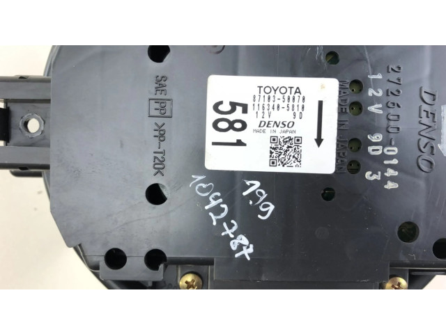 Вентилятор печки 1163405810, 8710350070 Lexus LS 430