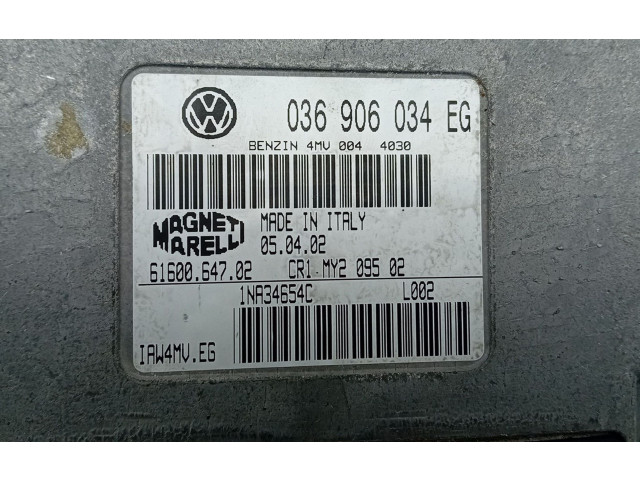 Блок управления двигателя 036906034EG Audi A2