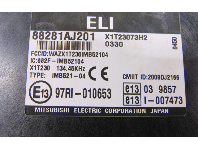 Блок комфорта 88281AJ201 Subaru Legacy