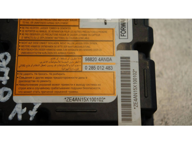 Блок подушек безопасности 988204AN0A, 0285012483   Infiniti Q70 Y51