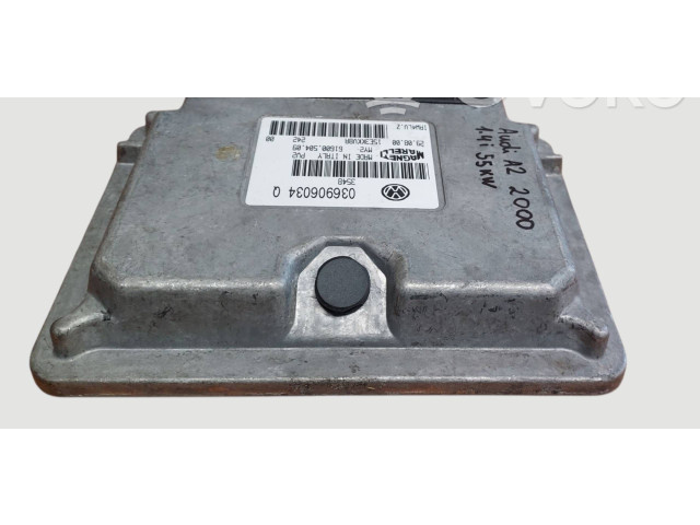 Блок управления двигателя 036906034Q, 616050409 Audi A2