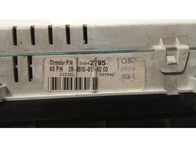 Панель приборов 58994e, Cr0010017ko   Jeep Grand Cherokee (WJ)       