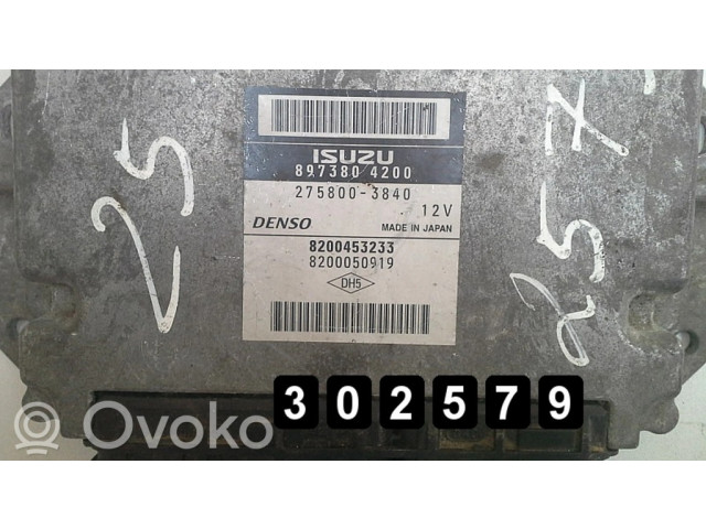 Řídící jednotka 8973804200 Renault Vel Satis 2004