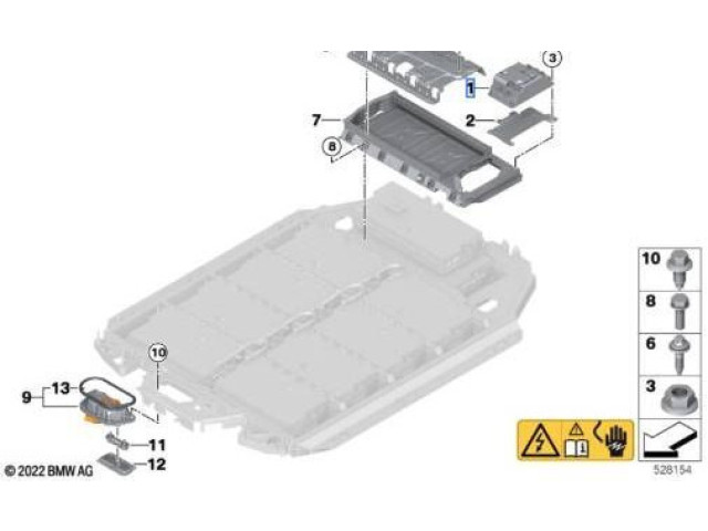 Блок управления 8846149, 61278846149 BMW iX3 G08
