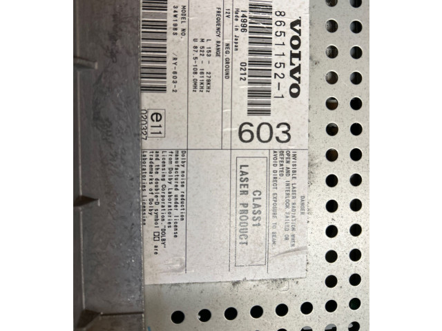 Радио/ проигрыватель CD/DVD / навигация 86511521   Volvo V70       