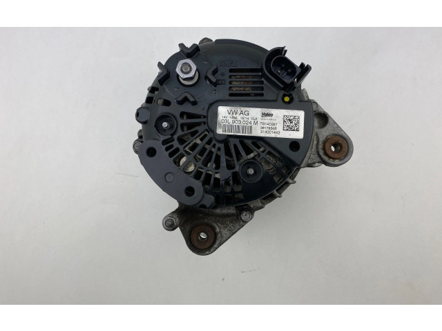 Генератор 03L903024M, 314001443 Skoda Superb B6 (3T)