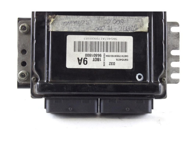 Блок управления двигателя 96801800   Chevrolet Matiz