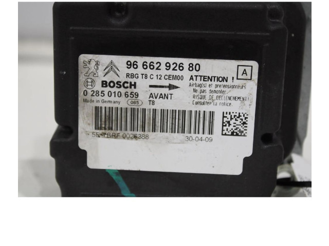 Блок подушек безопасности 9666292680 Peugeot 3008 I