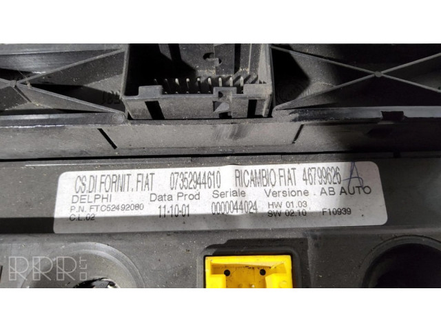 Блок управления климат-контролем 07352944610, 0000044024 Alfa Romeo 147