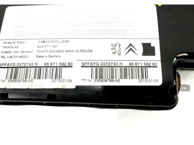 Подушка безопасности в сиденье 9687158280, 9687158280 Citroen DS4