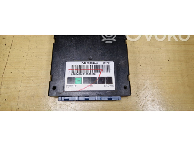 Блок комфорта 09370249, 87029MM110988   Chevrolet Tahoe   
