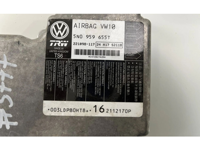 Блок подушек безопасности 5N0959655T, 5N0959655T   Volkswagen PASSAT B7