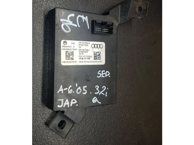 Блок управления 4F0907335, 4F0910335 Audi A6 S6 C6 4F