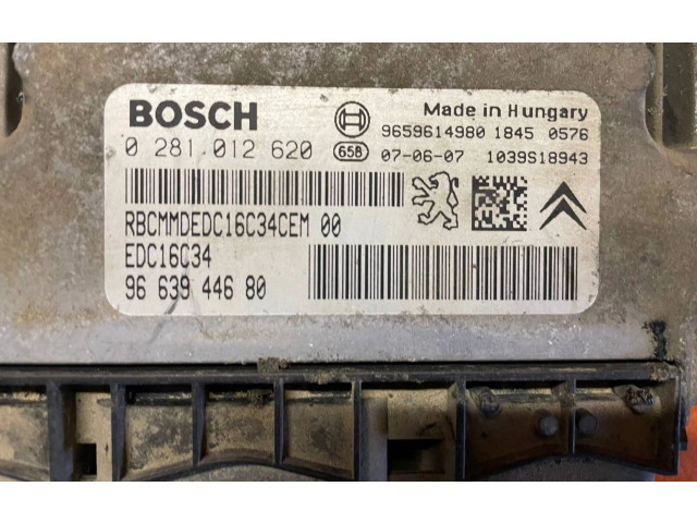 Řídící jednotka 9663944680, 9659614980 Citroen Berlingo 2011