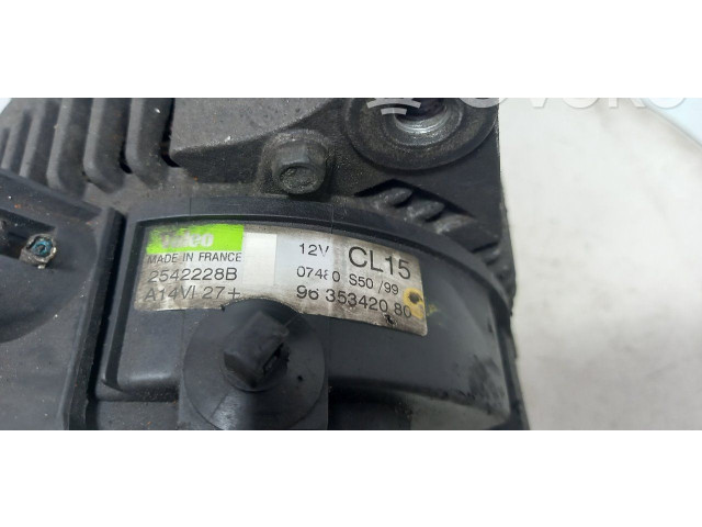 Генератор 9635342080, 166282 Peugeot 306
