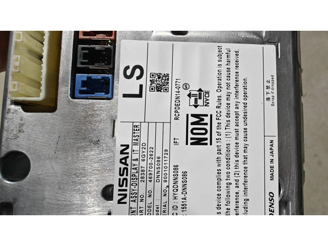 Дисплей    8001011729, 4697002622   Infiniti Q60