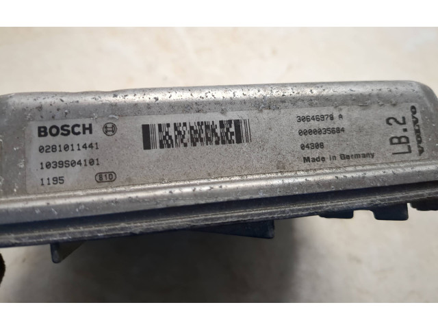 Блок управления двигателя 30646978A, 0281011441 Volvo XC90