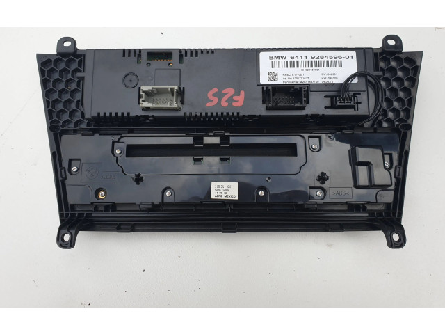 Блок управления климат-контролем 9284596, 1201771627 BMW X3 F25