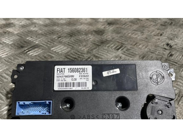 Блок управления климат-контролем 52427903, 156082361 Alfa Romeo 159