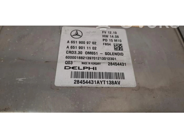 Řídící jednotka A6519009702 Mercedes-Benz GLA W156 2015
