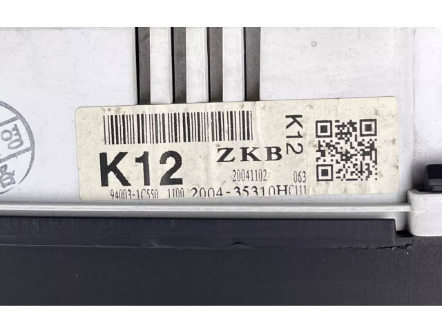 Панель приборов 940031C550 Hyundai Getz