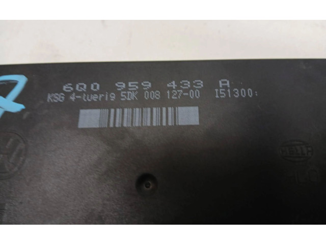 Комфортный модуль 6Q0959433A, 5DK00812700 Skoda Fabia Mk1 (6Y)