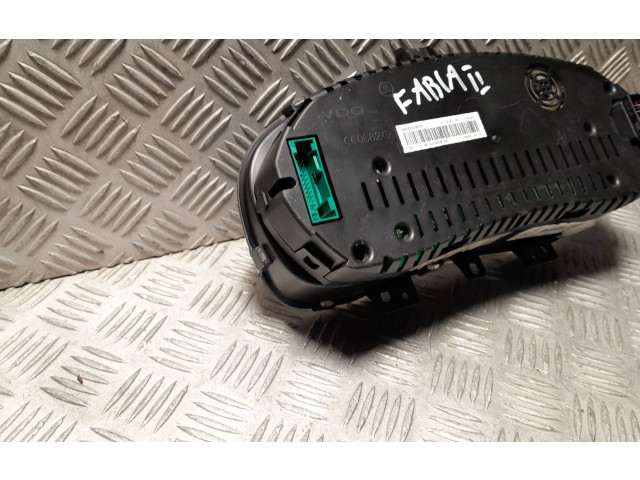 Панель приборов 5J0920801B, V2802476   Skoda Fabia Mk2 (5J)       