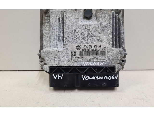 Блок управления дверью 03G906021PB, 0281013897   Volkswagen PASSAT B6