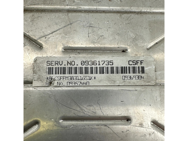 Řídící jednotka 09361735, 09369304 Chevrolet Trans Sport 2000