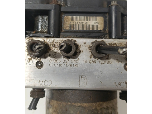 Jednotka ABS 0265231550, 1400513280 Fiat Scudo 2009