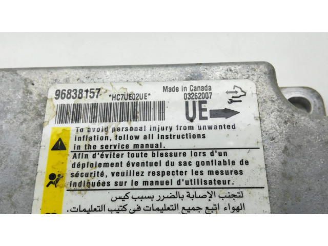 Блок подушек безопасности 96838157   Chevrolet Captiva