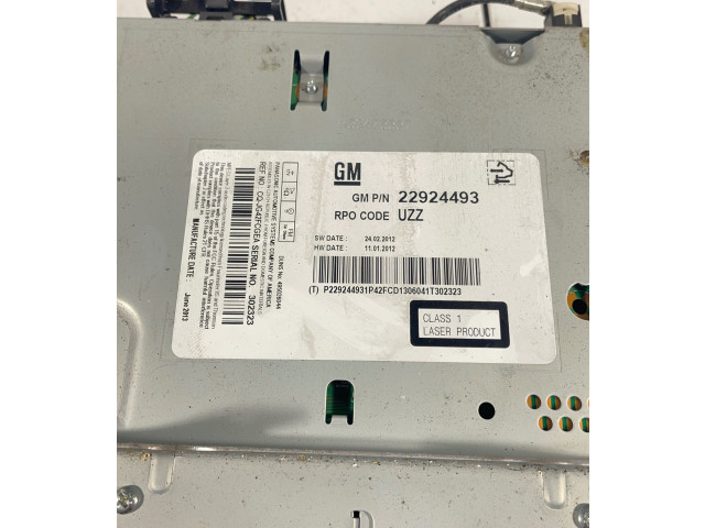 Блок управления двигателем Блок управления 22924493   Opel Astra J