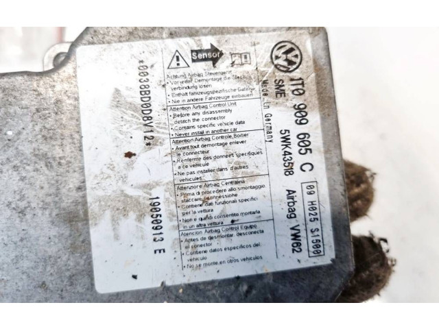 Блок подушек безопасности 1T0909605C, 5WK43518   Volkswagen Touran I