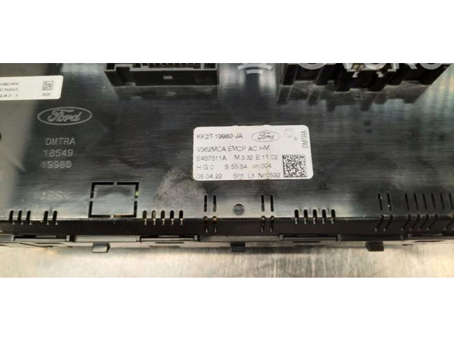 Блок управления климат-контролем KK2T19980JA   Ford Transit Custom