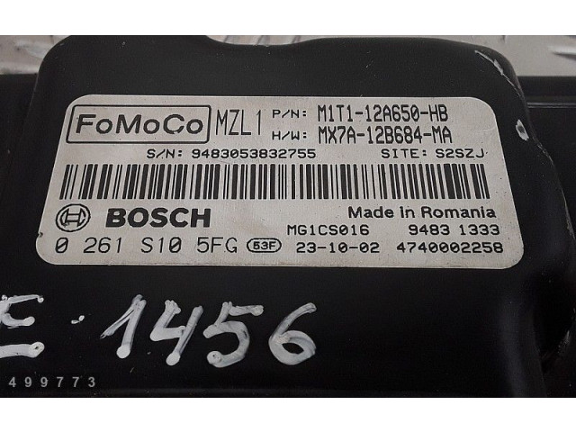 Блок управления двигателя m1t112a650hb, 0261s105fg Ford Puma