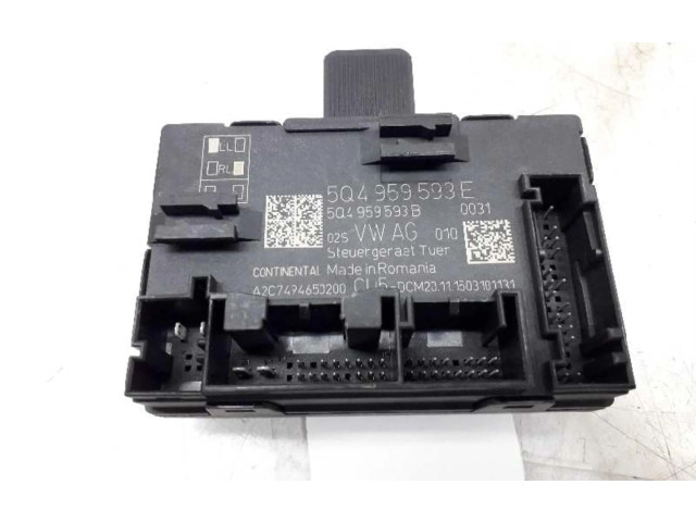 Блок комфорта 5Q4959593E Skoda Octavia Mk3 (5E)