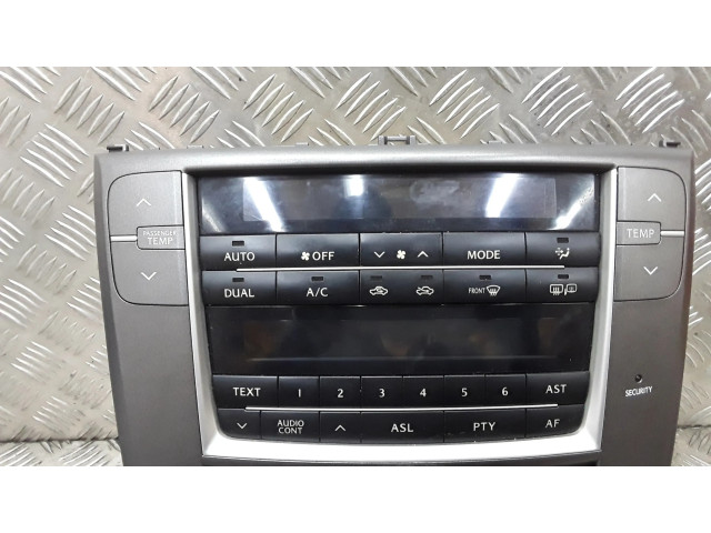 Блок управления климат-контролем 8612053630   Lexus IS 220D-250-350