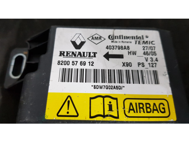 Блок подушек безопасности 8200576912   Dacia Sandero