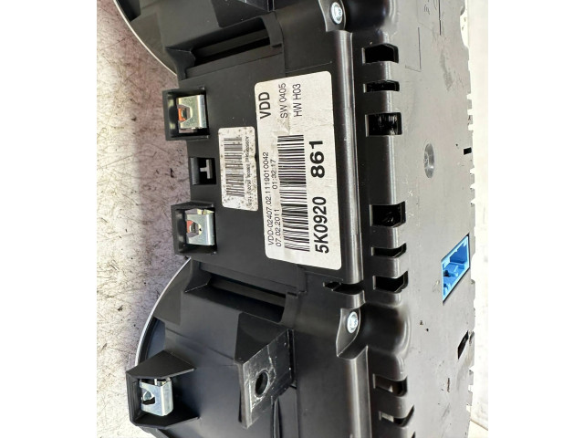 Панель приборов 5K0920861, 1119010042   Volkswagen Golf VI       