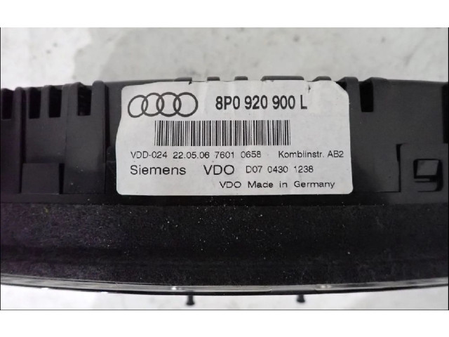 Панель приборов 8P0920900L Audi A3 S3 A3 Sportback 8P