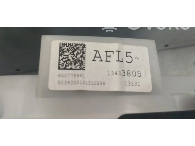 Přístrojová deska Opel Zafira C 2013 13433805, 1257536