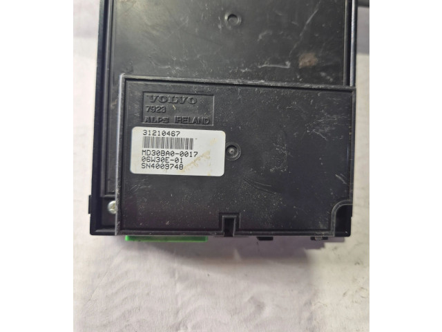 Блок управления климат-контролем 31210467, SN4009748   Volvo S80