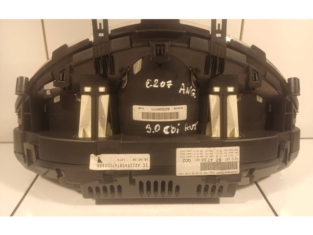 Přístrojová deska Mercedes-Benz E C207 W207 2010 A2125409747, A2125409747000820