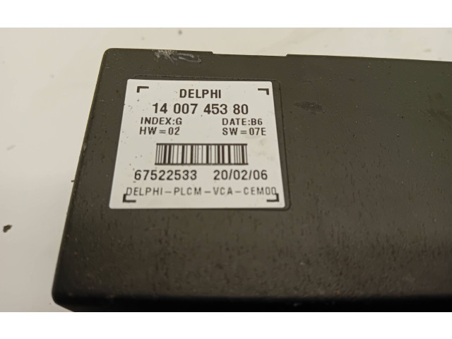 Другие блоки управления / модули 1400745380, 67522533 Citroen C8