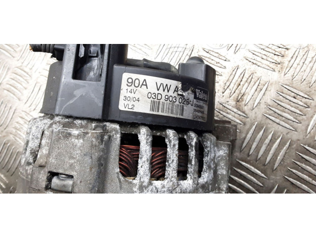 Генератор 03D903025J, SG9B057   Skoda Fabia Mk1 (6Y)      